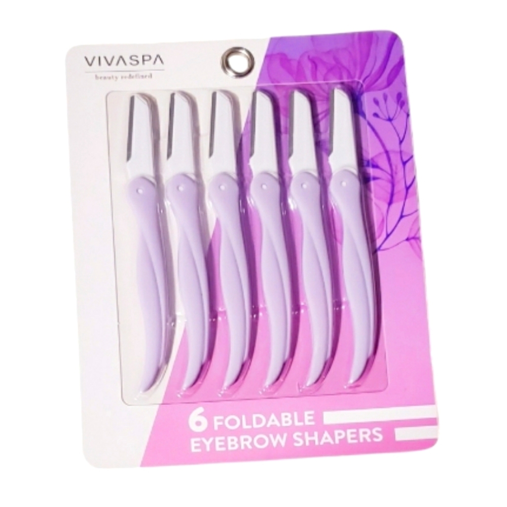 (Brand new) VIVASPA 6 foldable eyebrow shapers